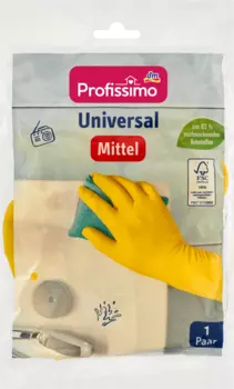 Перчатки хозяйственные универсальные средние (1 пара) 1 шт. Profissimo