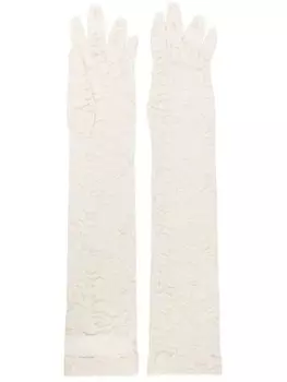 Перчатки Ioana Ciolacu Brody, белый