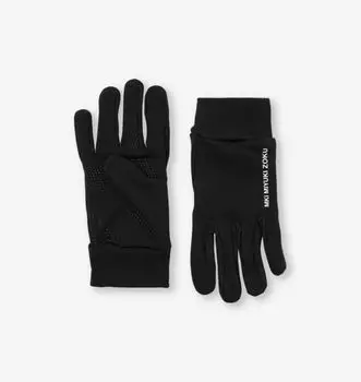 Перчатки из эластичного джерси с принтом логотипа Tech Mki Miyuki-Zoku, черный