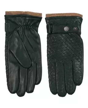 Перчатки из кожи ягненка Howard London, зеленый