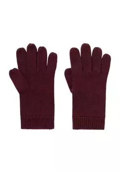 Перчатки из натуральной шерсти, кашемира, женские Adagio, цвет Bordeaux