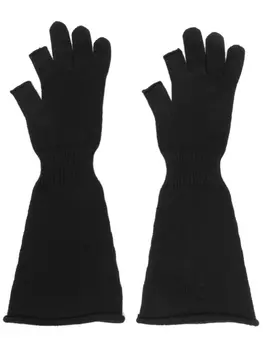 Перчатки из натуральной шерсти Рика Оуэнса Rick Owens, черный