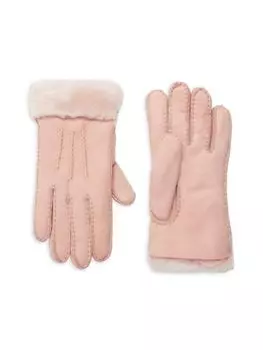 Перчатки из овчины Ugg, цвет Light Pink Cloud