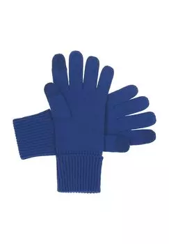 Перчатки из смеси хлопка женские Adagio, цвет Royal
