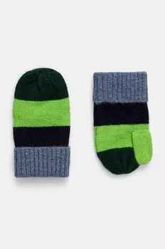 Перчатки из смеси шерсти для детей United Colors Of Benetton, синий