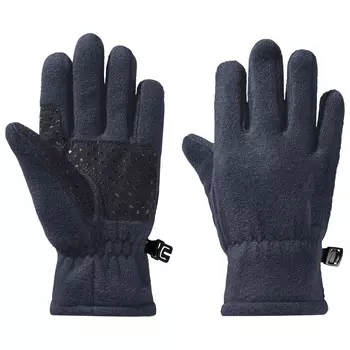 Перчатки Jack Wolfskin Fleece Glove Kid's, цвет Night Blue