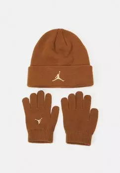 Перчатки Jan Essentials Beanie Unisex Set Jordan, цвет light british tan