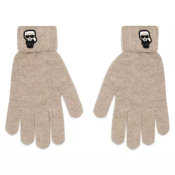 Перчатки KARL LAGERFELD, бежевый