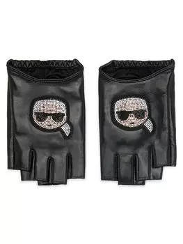 Перчатки Karl Lagerfeld, черный