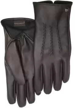 Перчатки кожаные "Gates" PEARLWOOD, подкладка из мягкого флиса, коричневый