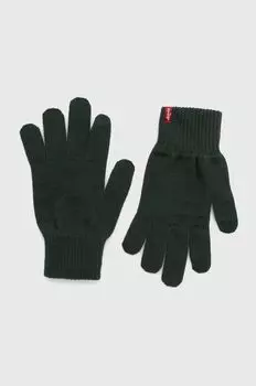 Перчатки Levi's, зеленый