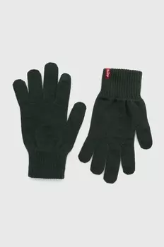Перчатки Levi's, зеленый
