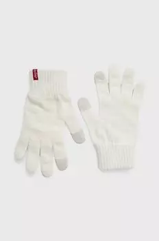 Перчатки Леви Levi's, белый