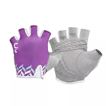 Перчатки женские с короткими пальцами Liv Signature, фиолетовый, размер M