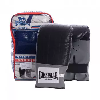 Перчатки lthr fit mitt Lonsdale, черный