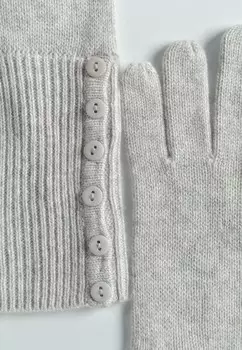 Перчатки Marc & Andr, серебристый