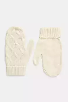 Перчатки мериносовой вязки Icebreaker, бежевый