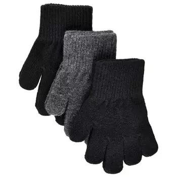 Перчатки Mikk-Line Magic Gloves 3 Pack, цвет Blue Nights/Antrazite/Black
