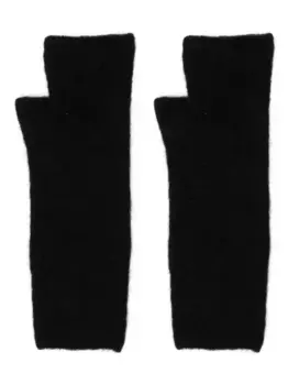 Перчатки-митенки Isabel Benenato, черный