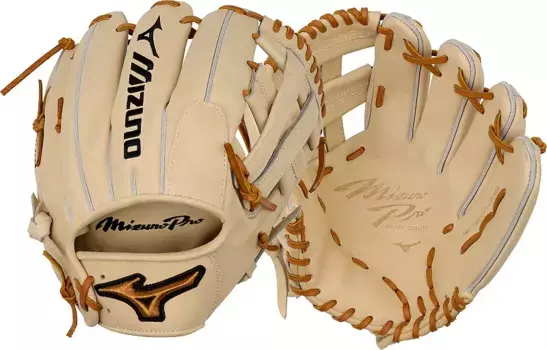 Перчатки Mizuno серии Pro 11,75 дюйма, цвет Tan/Brown