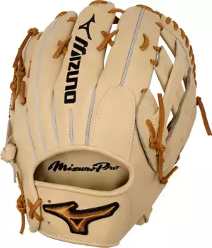 Перчатки Mizuno серии Pro 12,75 дюйма, цвет Tan/Brown