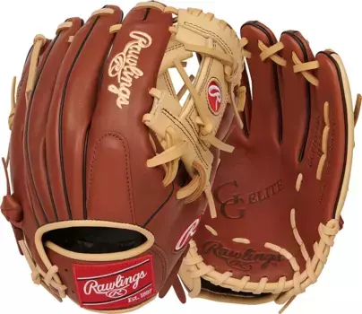 Перчатки молодежной серии Rawlings GG Elite Series 11,5 дюйма, коричневый