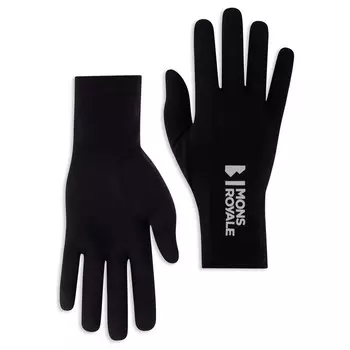 Перчатки Mons Royale Volta Merino Glove Liner, черный