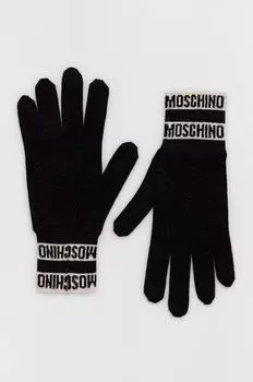 Перчатки Moschino, бежевый