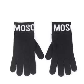 Перчатки MOSCHINO, черный
