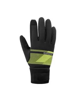 Перчатки на пальцы SHIMANO, цвет schwarz/gelb