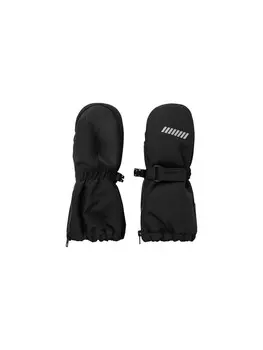 Перчатки NAME IT Athletic Gloves SNOW10, черный