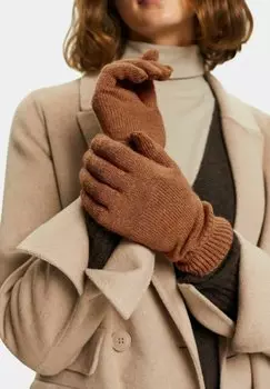 Перчатки НЕ Esprit, карамель