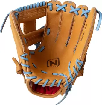 Перчатки Nokona 11,5 дюйма S-1 Edge 400 Series 2025 г, цвет Tan/Blue