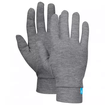 Перчатки Odlo Gloves Active Warm Eco, цвет Odlo Steel Grey Melange