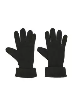 Перчатки однотонные мужские Galeria, черный