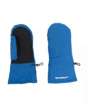 Перчатки Off White, синий