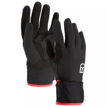 Перчатки Ortovox Women's Fleece Grid Cover Glove, цвет Black Raven