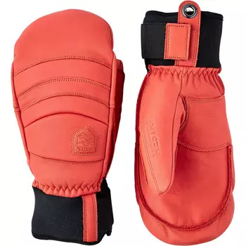 Перчатки осенней линии Hestra, цвет Flame Red-Flame Red