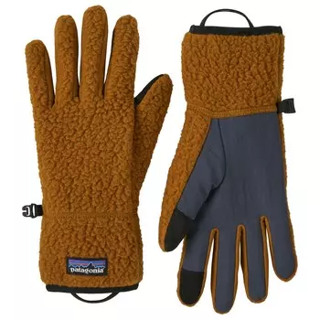 Перчатки Patagonia Retro Pile Gloves, цвет Shelter Brown