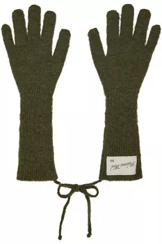 Перчатки Peter Paloma Wool, хаки