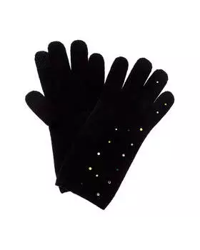 Перчатки Portolano Cashmere, черный