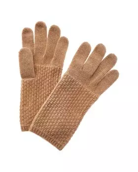 Перчатки Portolano Cashmere, коричневый
