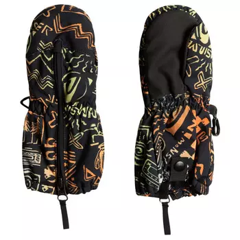 Перчатки Quiksilver Indie Mitten, цвет Kids Chatter Celery Green