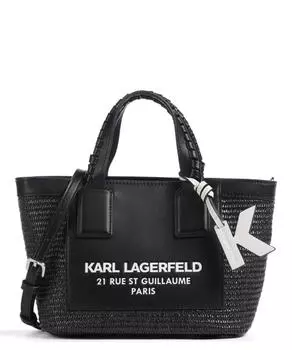 Перчатки Raffia sm полипропиленовые Karl Lagerfeld, черный