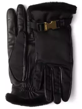Перчатки Re-Nylon Prada, черный