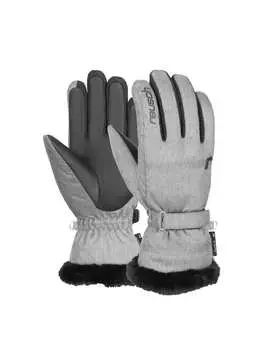 Перчатки Reusch, цвет 6674 grey melange/black