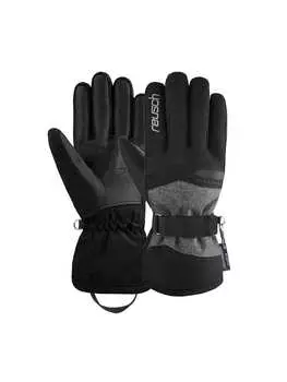 Перчатки Reusch, цвет 7721 black/black melange