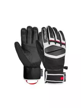 Перчатки Reusch, цвет 7745 black/white/fire red
