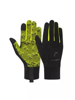 Перчатки Reusch, цвет 7752 black/safety yellow