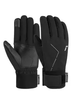 Перчатки Reusch, цвет black silver